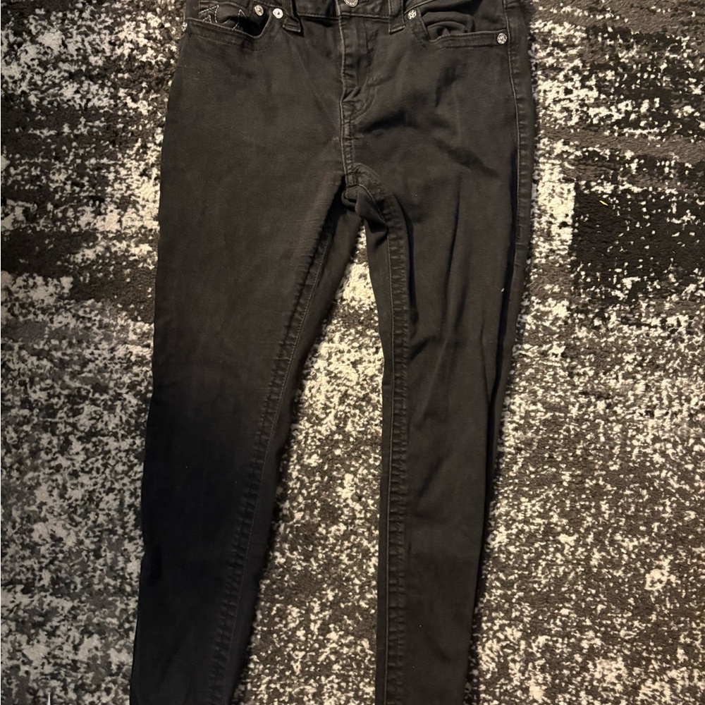 True Religion Black Skinny Jeans